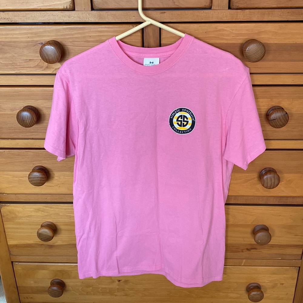 Simply Southern Pink Bee happy tee